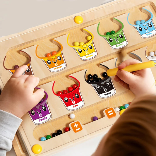 Montessori - Color & Number Maze